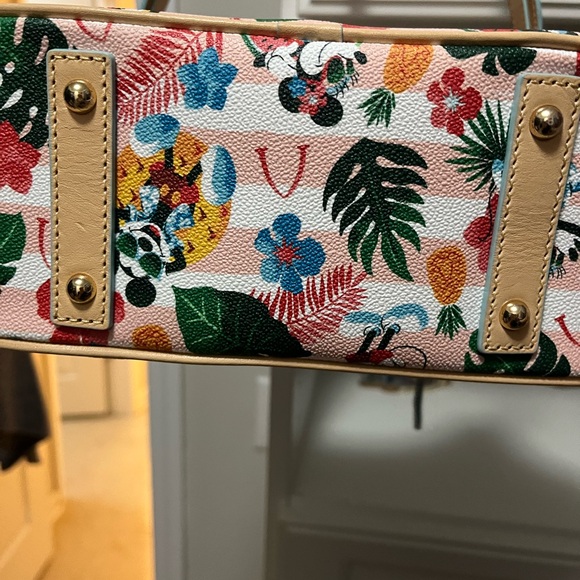 Dooney & Bourke Tropical Floral Shoulder Bag - Multicolor. Disney Alani - Picture 4 of 8